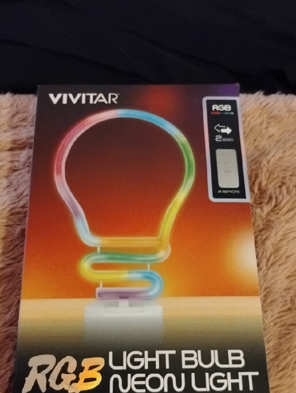 Vivitar RGB Light Bulb Neon Light - Multicolor
